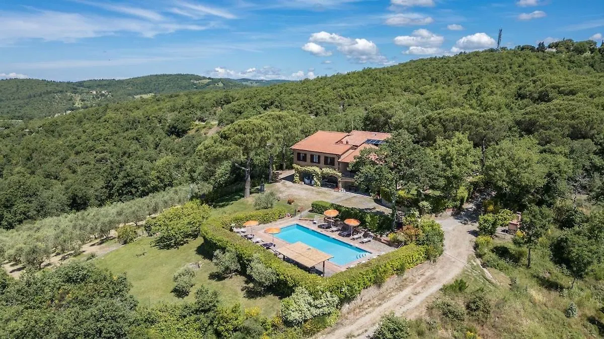 Luxury Villa W Panoramic Views & Private Pool Vagliagli
