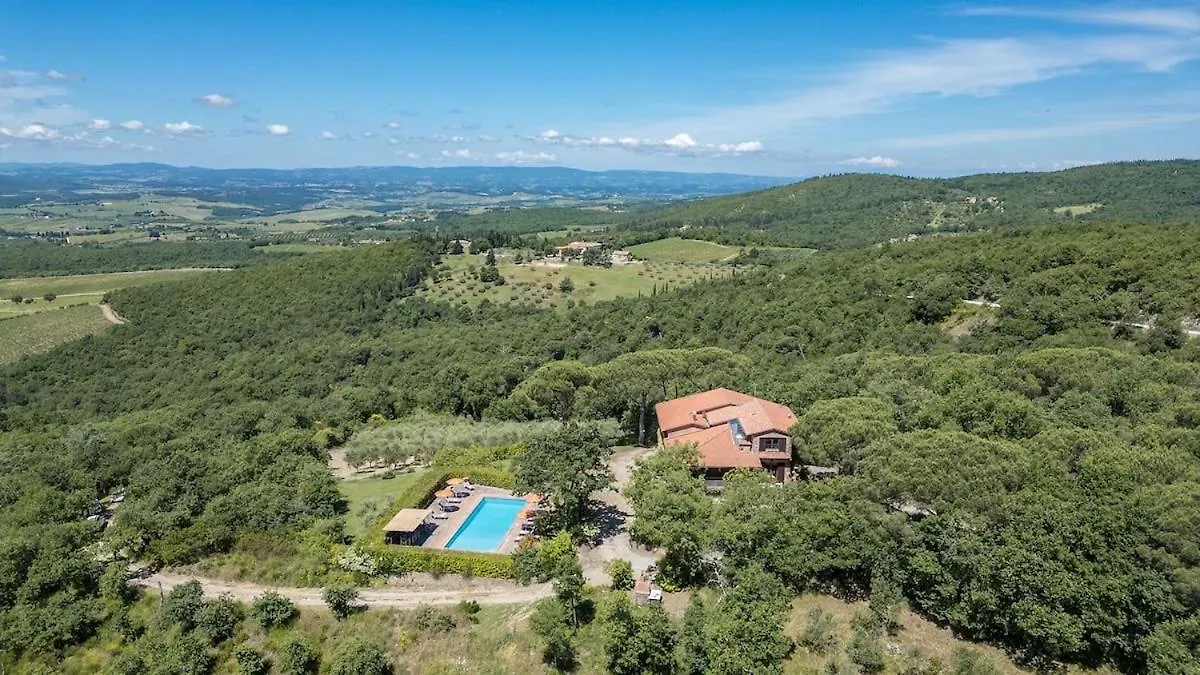 Luxury Villa W Panoramic Views & Private Pool Vagliagli